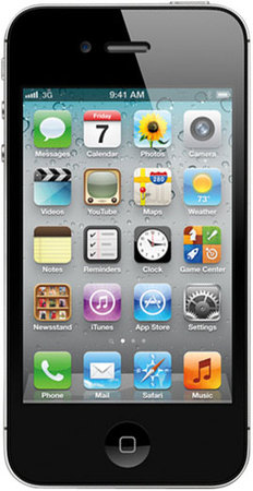 Смартфон APPLE iPhone 4S 16GB Black - Якутск